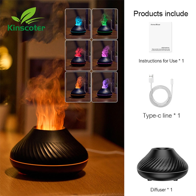 Volcanic Aroma Essential Oil Lamp