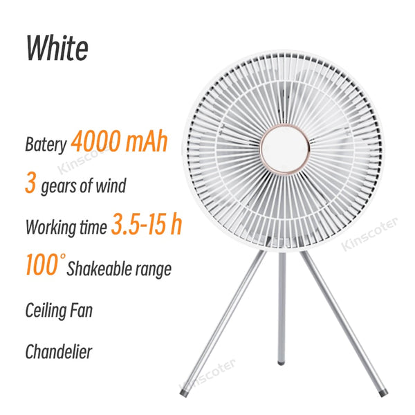 Wireless Multifunctional Electric Camping Fan